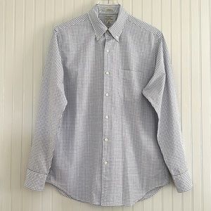 J. Crew Men’s Secret Wash Organic Cotton Classic Shirt in Tattersall